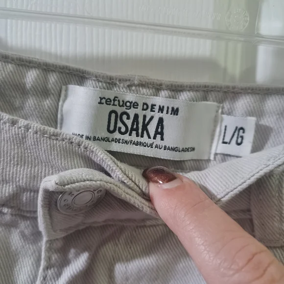 Refuge Denim OSAKA style High Raise Wide Leg - Picture 2 of 7